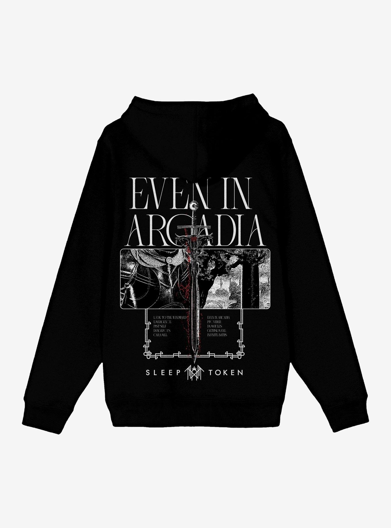 Sleep Token Even In Arcadia Sword Darker Hoodie By Bundumb.Visuals, , hi-res