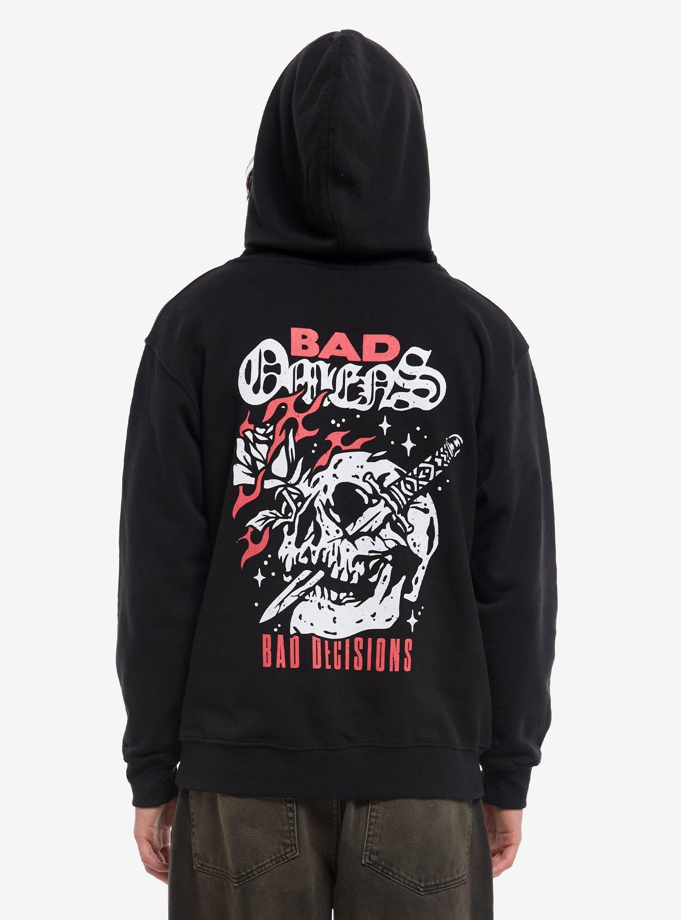 Bad Omens Bad Decisions Hoodie, BLACK, alternate