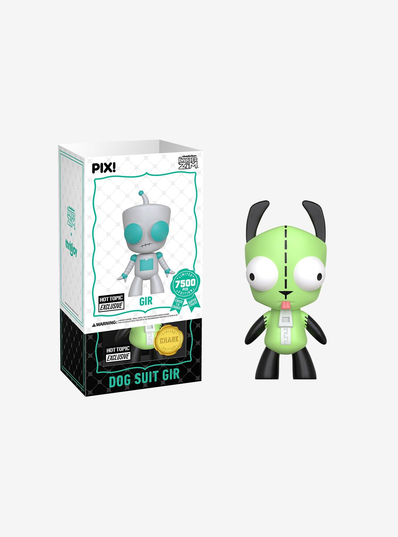 Thrilljoy Invader Zim Pix! GIR Collectible Figure Hot Topic Exclusive, , alternate