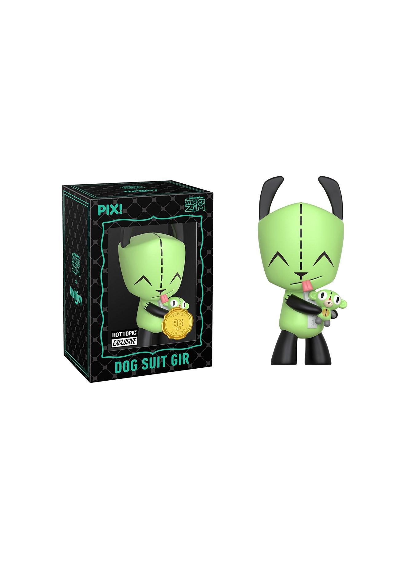 Thrilljoy Invader Zim Pix! GIR Collectible Figure Hot Topic Exclusive, , alternate
