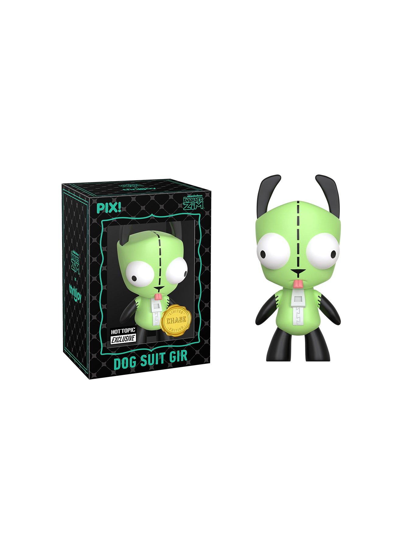 Thrilljoy Invader Zim Pix! GIR Collectible Figure Hot Topic Exclusive, , alternate