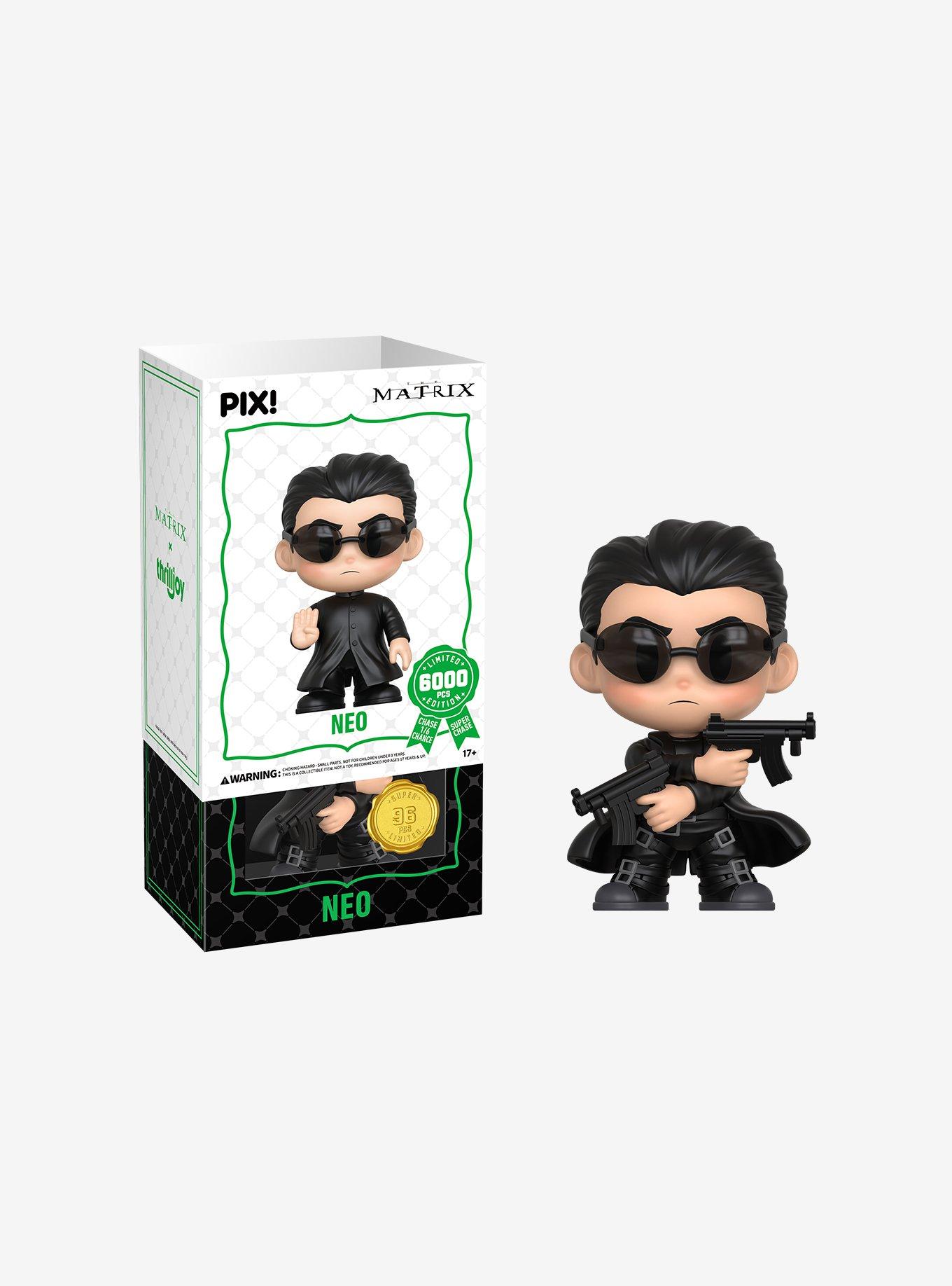 Thrilljoy The Matrix Pix! Neo Collectible Figure, , alternate
