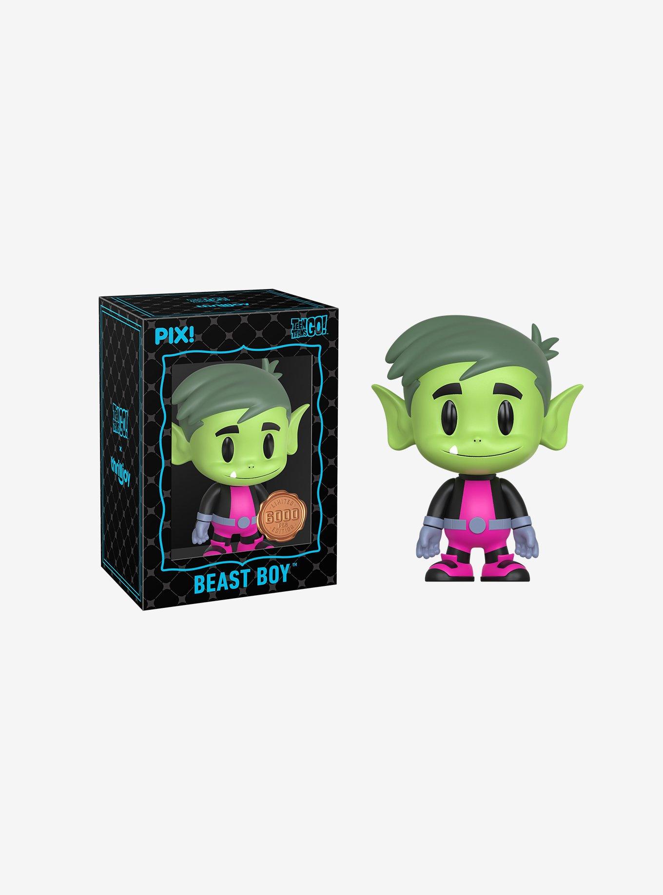 Thrilljoy Teen Titans Go! Pix! Beast Boy Collectible Figure, , alternate