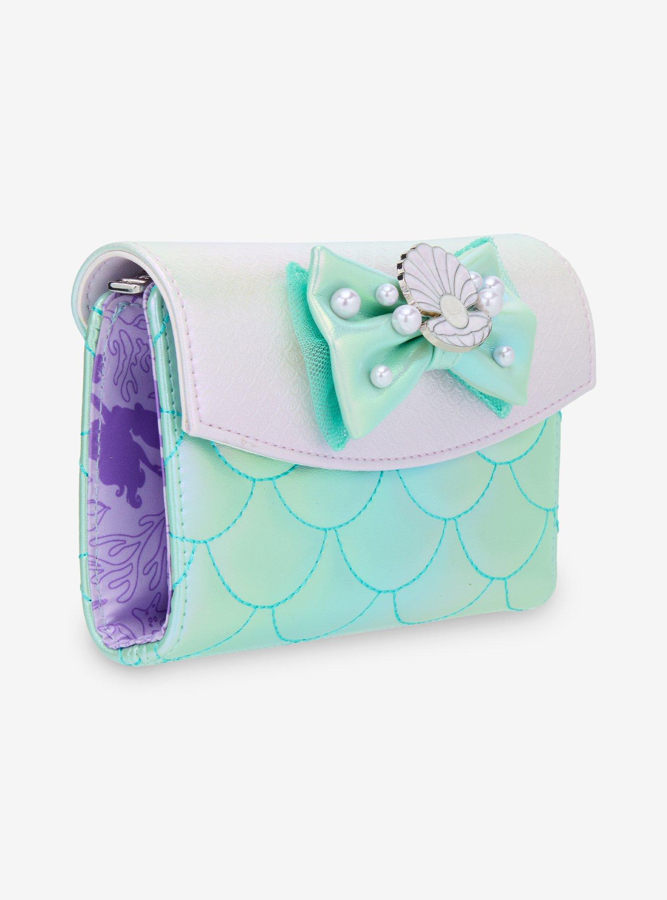 Loungefly Disney The Little Mermaid Iridescent Shell Wallet, , hi-res