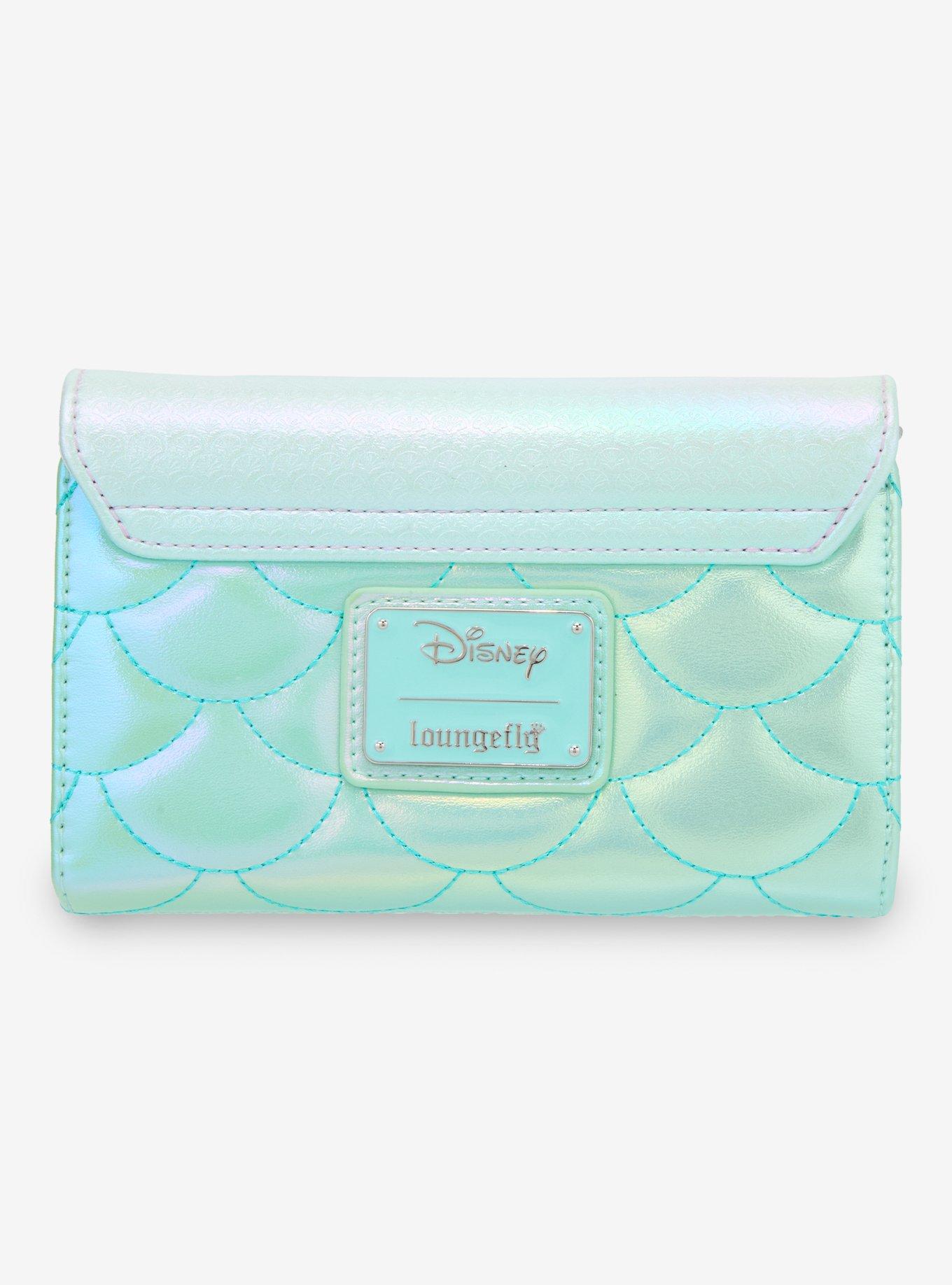 Loungefly Disney The Little Mermaid Iridescent Shell Wallet, , alternate - view 3