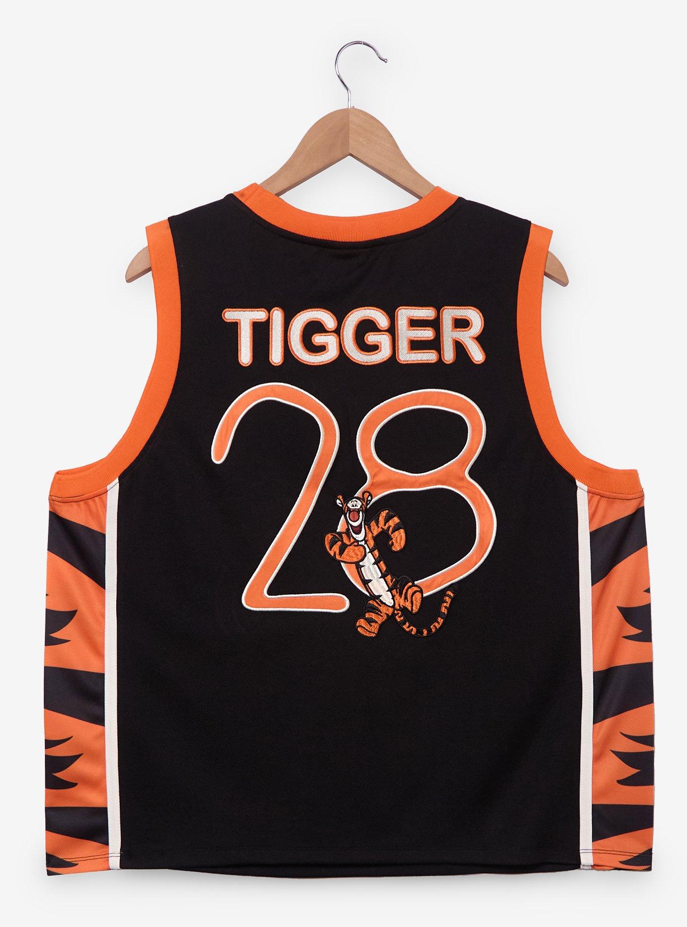 Disney Winnie the Pooh Tigger 100 Acre Wood Women's Plus Basketball Jersey — BoxLunch Exclusive