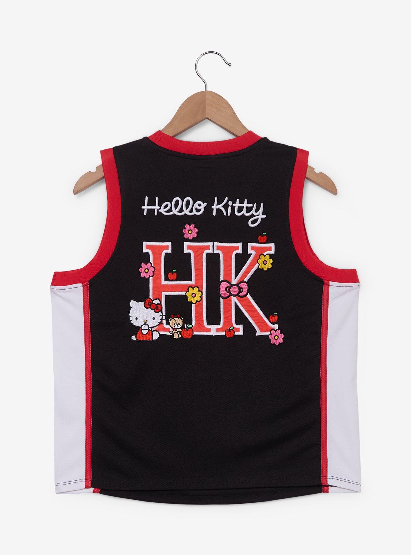 Sanrio Hello Kitty Floral Women's Basketball Jersey &mdash; BoxLunch Exclusive, , hi-res