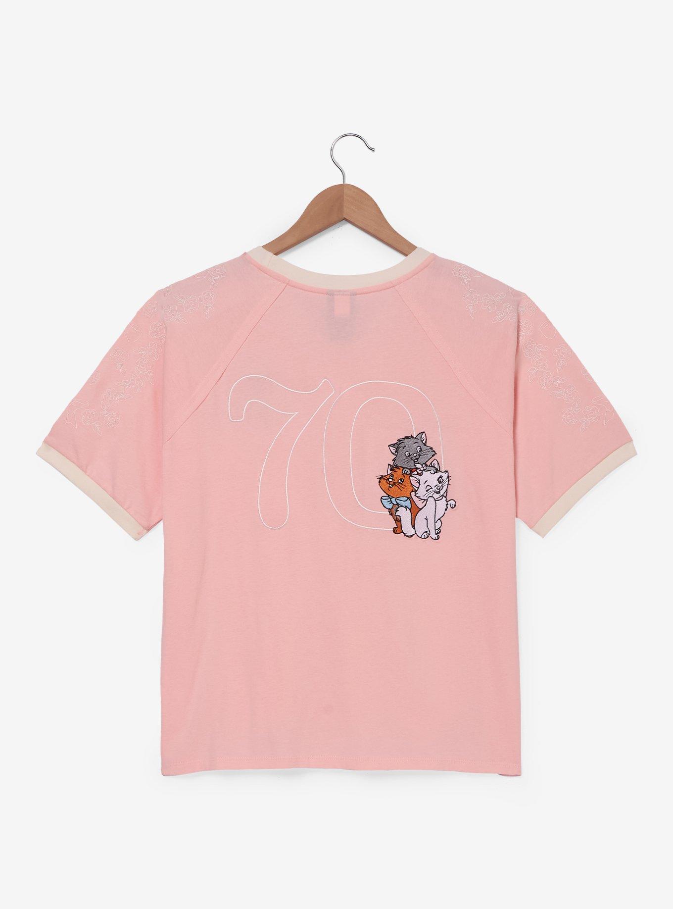 Disney The Aristocats Pink Pocket Women's T-Shirt &mdash; BoxLunch Exclusive, , hi-res