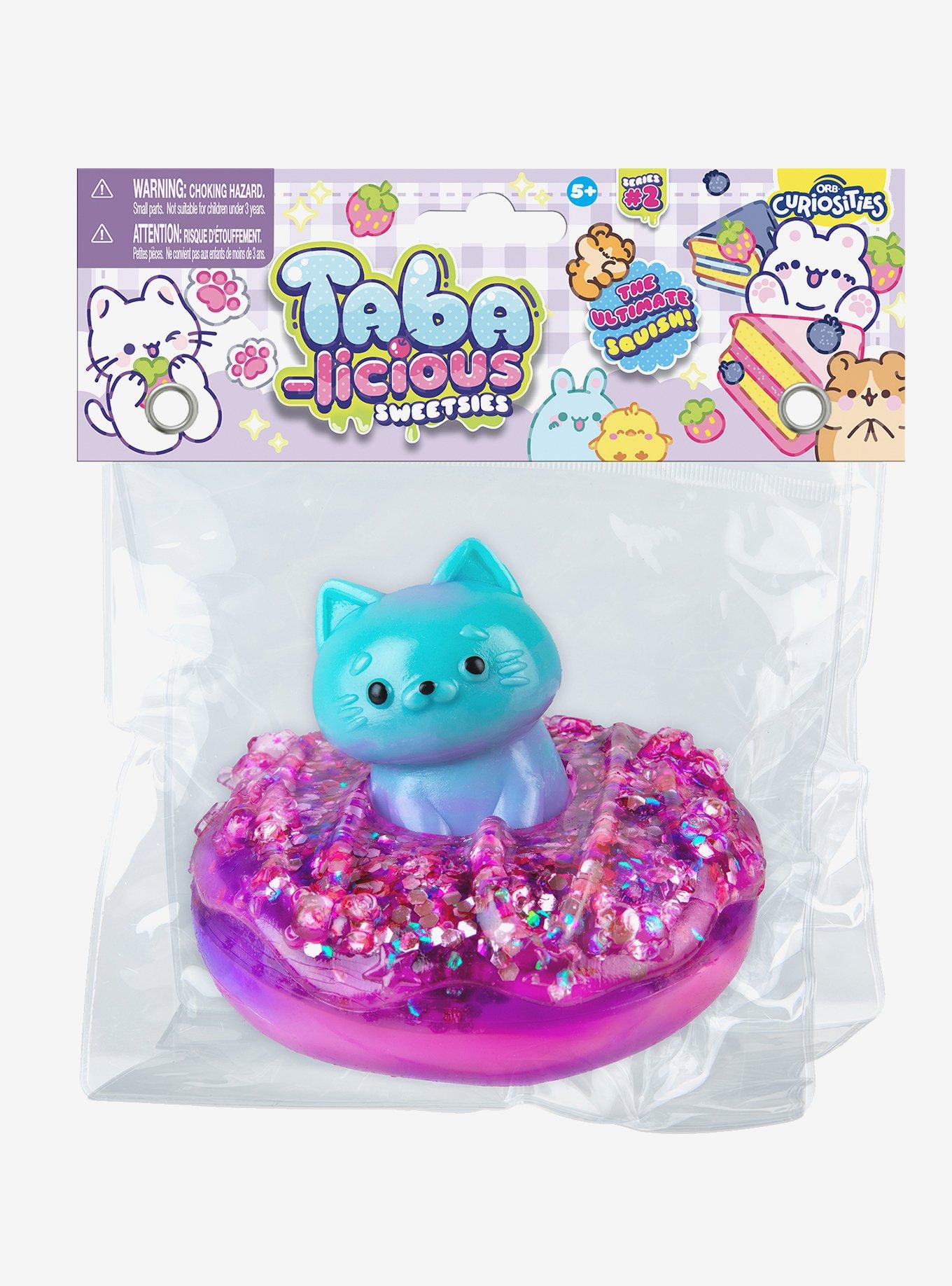 Taba-Licious Sweetsies Cat Dessert Blind Bag Squishy Toy, , alternate