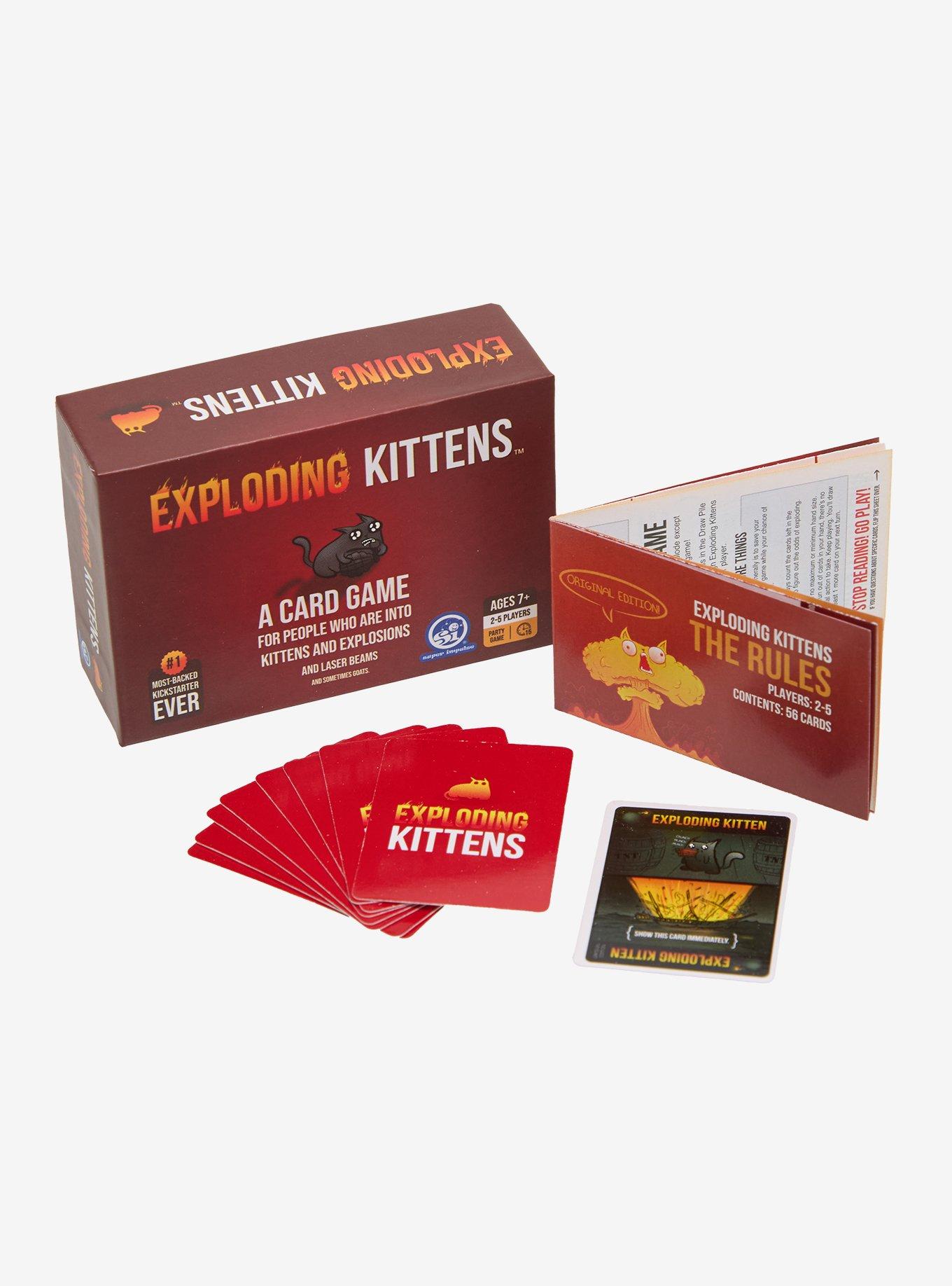 World's Smallest Exploding Kittens Card Game, , hi-res