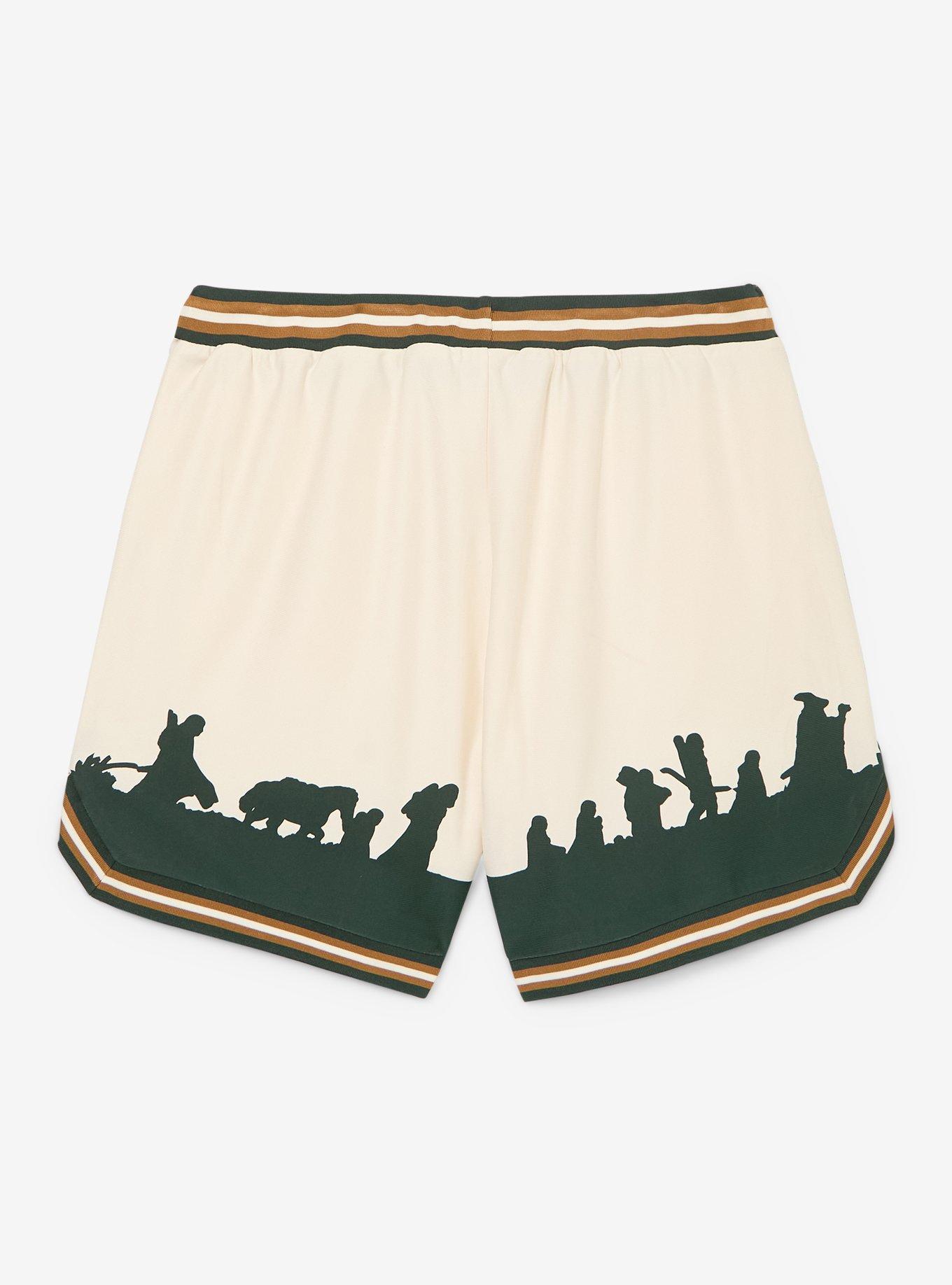 The Lord of The Rings Fellowship Icons Lounge Shorts - BoxLunch Exclusive, , hi-res
