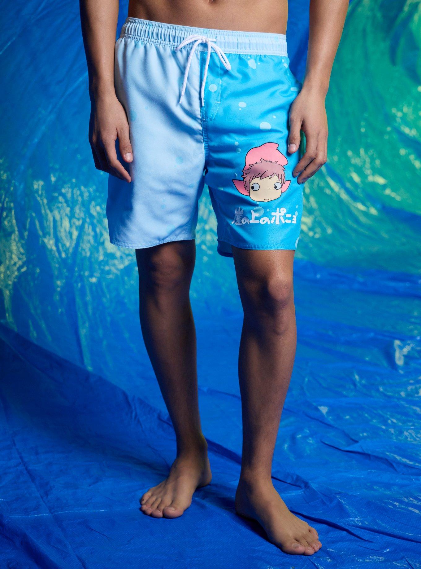 Studio Ghibli&reg; Ponyo Split Swim Trunks, , hi-res
