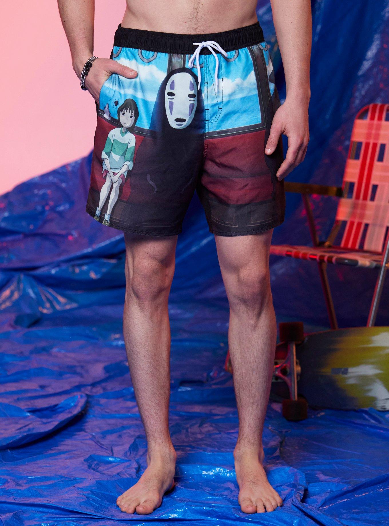 Studio Ghibli&reg; Spirited Away Train Swim Trunks, , hi-res