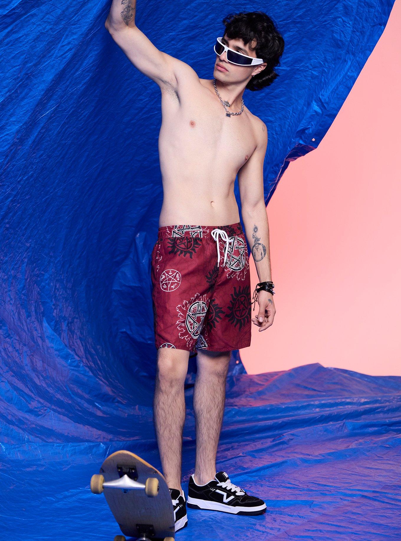 Supernatural Symbol Swim Trunks, MULTI, alternate