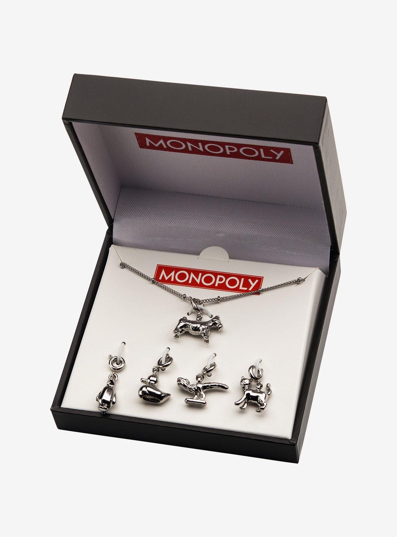 Monopoly Character Interchangeable Charm Necklace Set, , hi-res