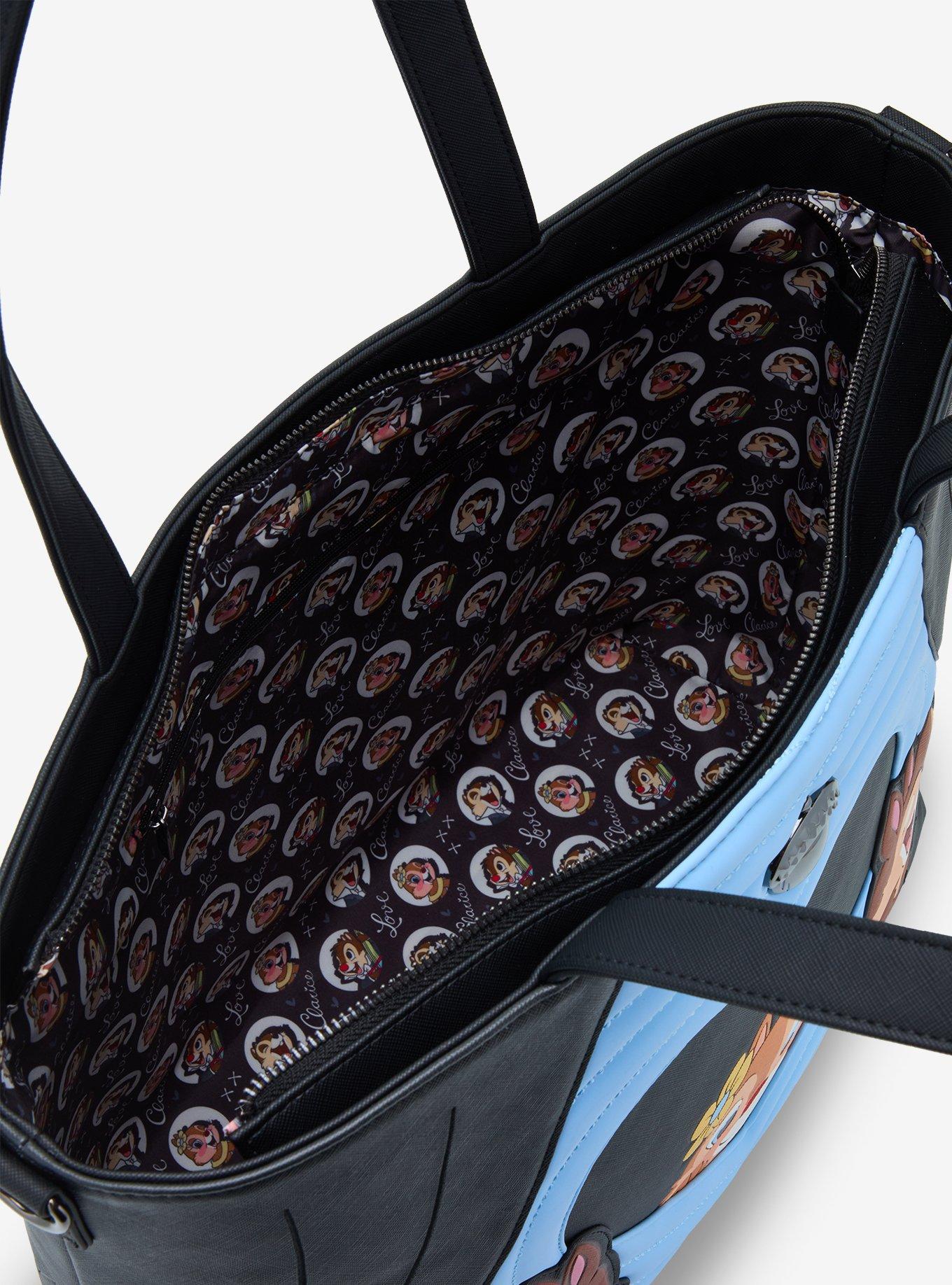 Loungefly Disney Chip 'N' Dale Trio Tote Bag, , alternate