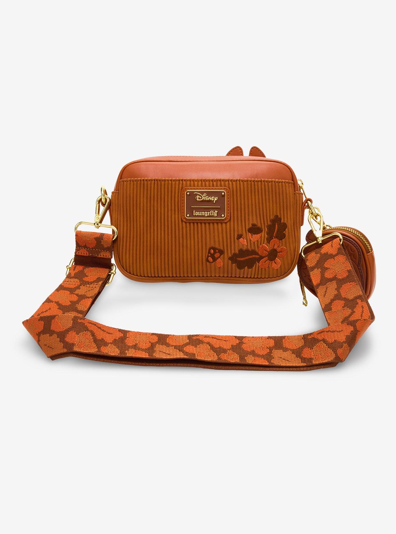 Loungefly Disney Chip 'N' Dale Split Portrait Crossbody Bag & Coin Purse, , alternate