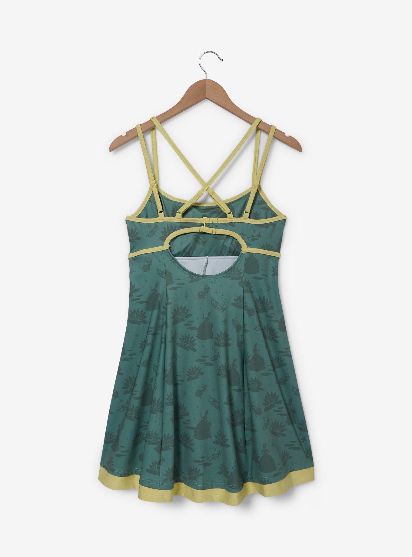 Disney The Princess and The Frog Tiana Icons Allover Print Active Dress - BoxLunch Exclusive, , hi-res