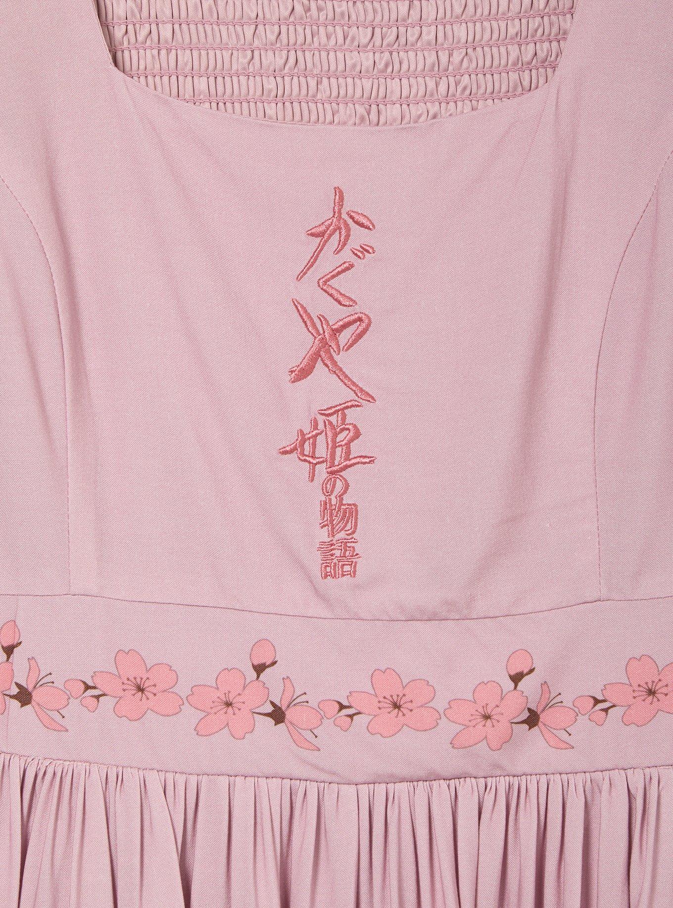 Studio Ghibli® the Tale of Princess Kaguya Cherry Blossom Midi Dress — BoxLunch Exclusive