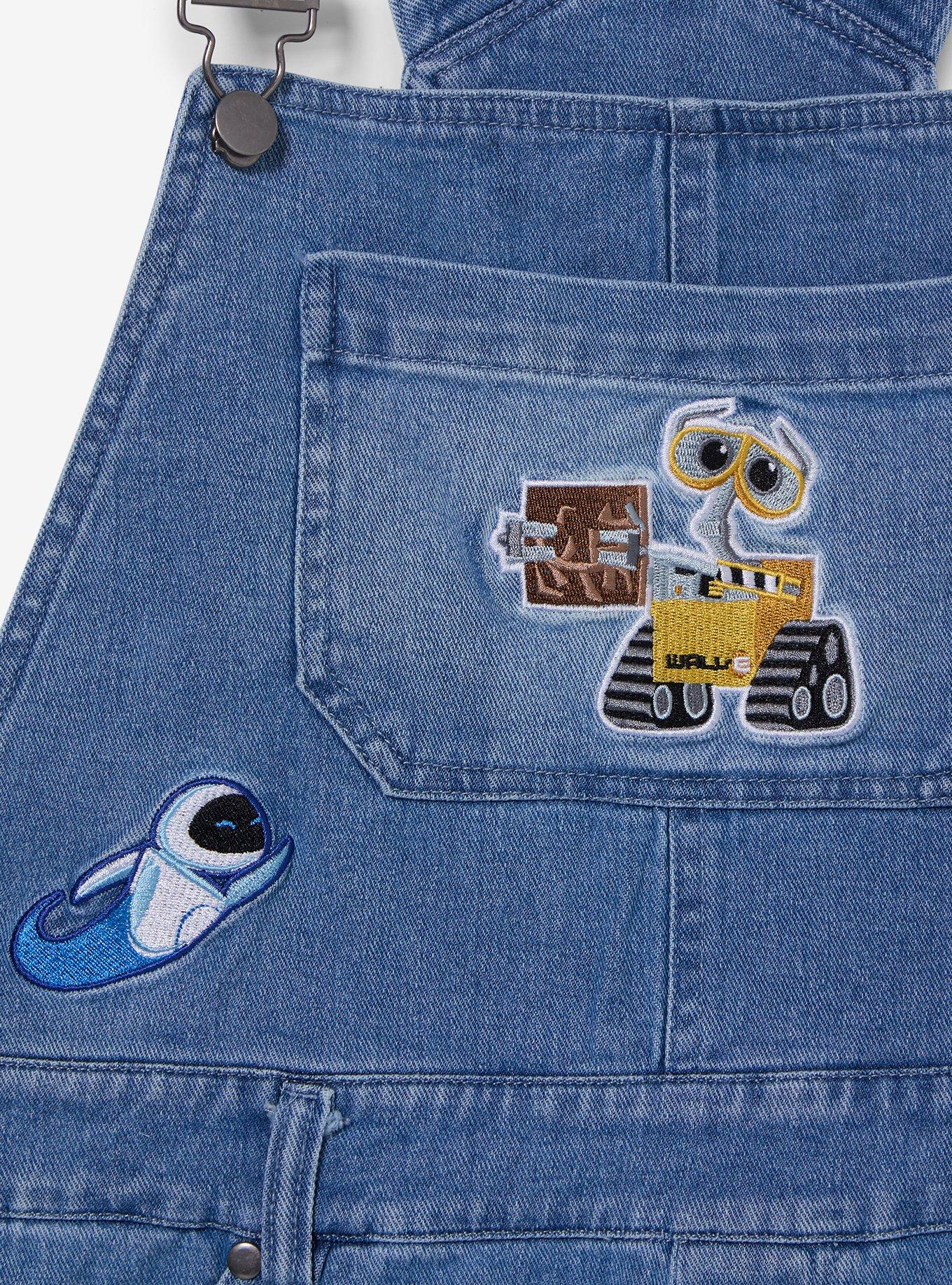 Disney Pixar WALL-E Icons Women's Short Overalls — BoxLunch Exclusive