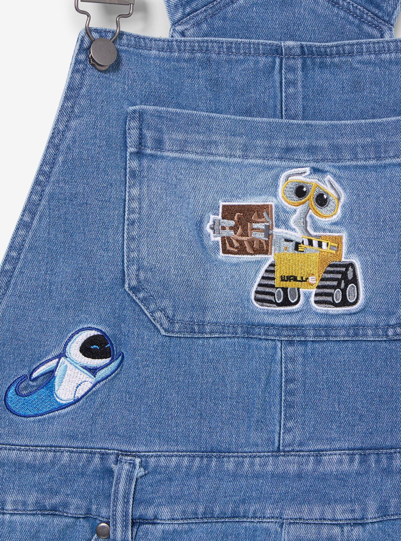 Disney Pixar WALL-E Icons Women's Plus Short Overalls — BoxLunch Exclusive