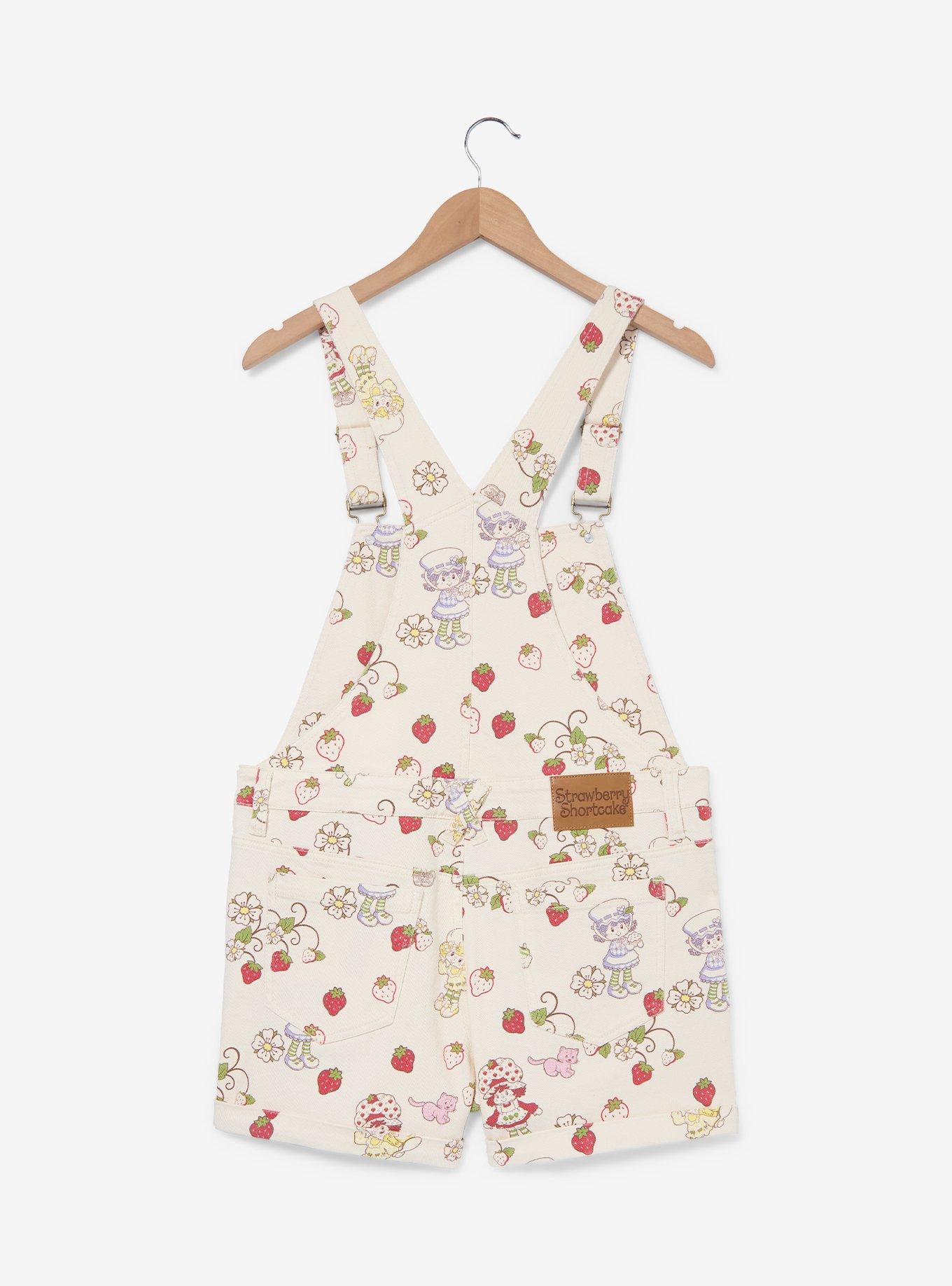 Strawberry Shortcake Women's Short Overalls — BoxLunch Exclusive