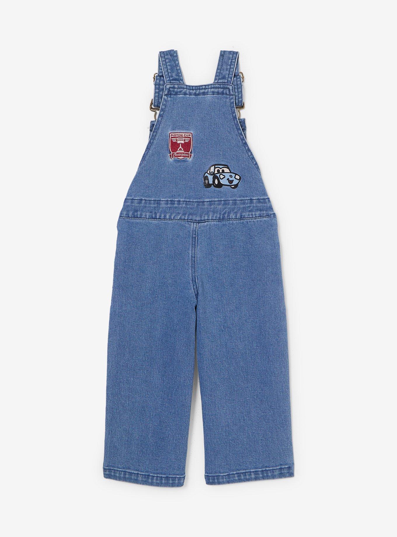 Disney Pixar Cars Icons Toddler Overalls &mdash; BoxLunch Exclusive, , hi-res