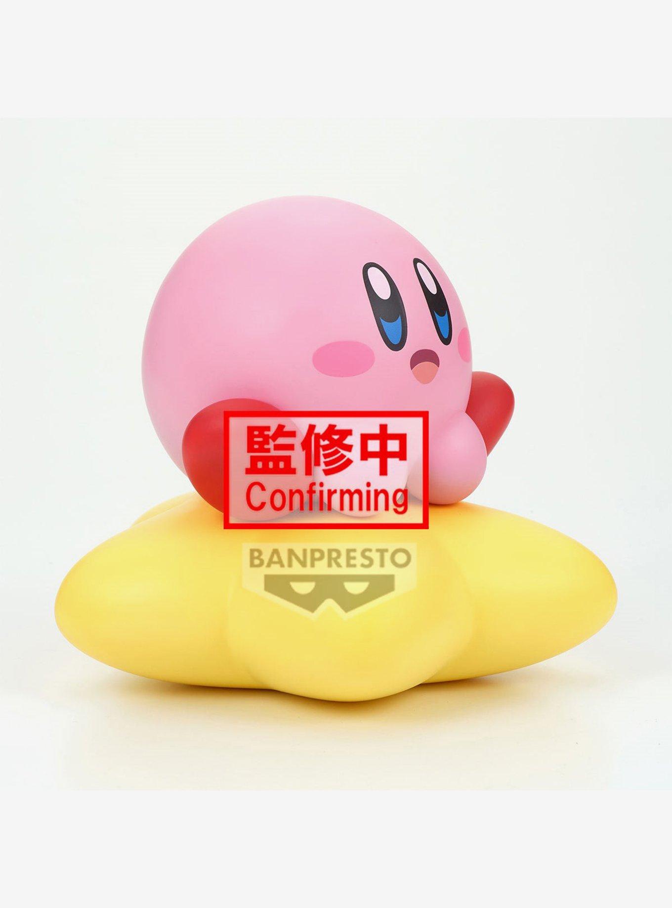Bandai Namco Nintendo Kirby Sofvimates Kirby Figure (Warp Star Ver.), , hi-res