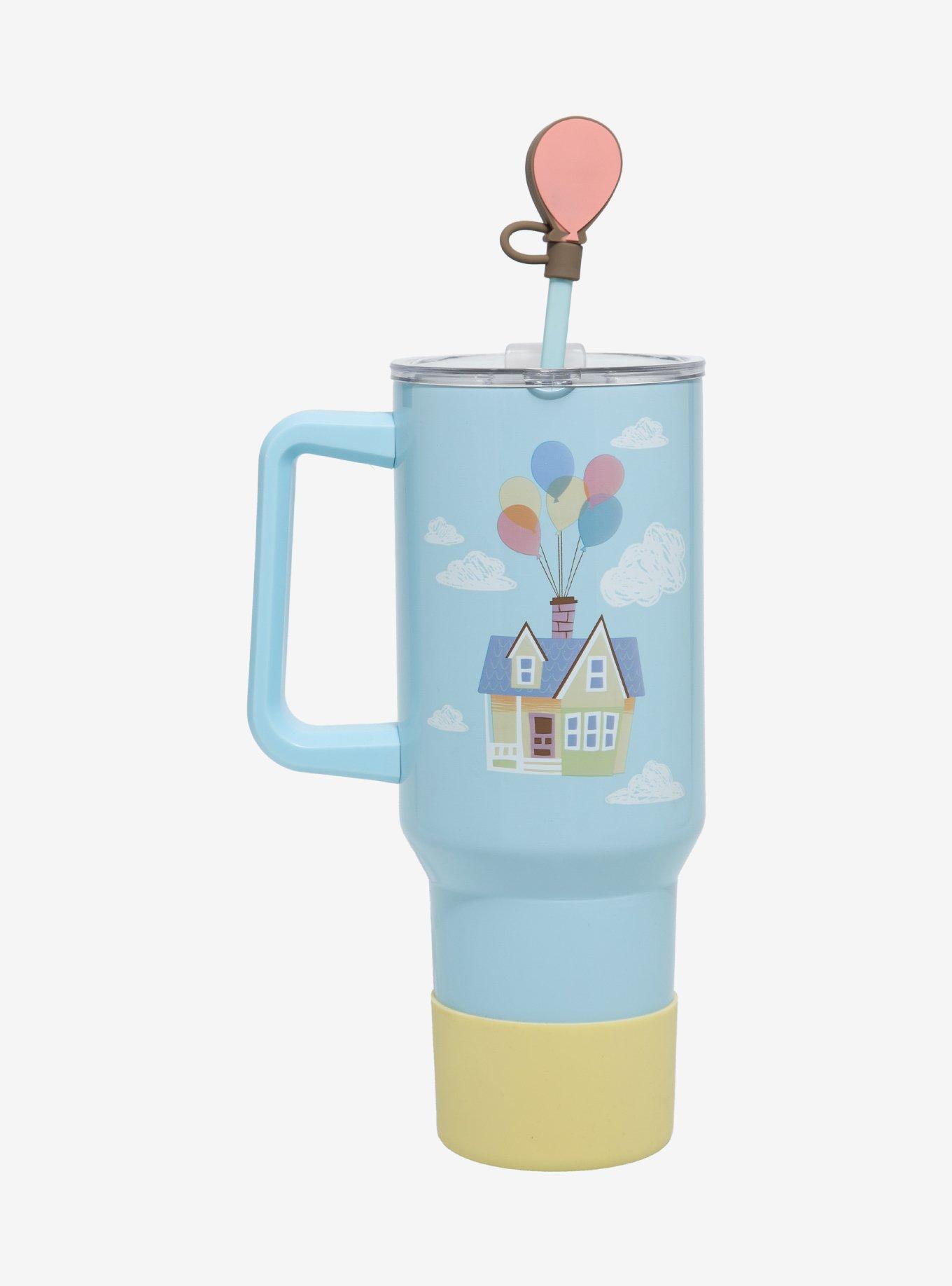 Disney Pixar Up Carl & Ellie House Straw Tumbler with Handle &mdash; BoxLunch Exclusive, , hi-res
