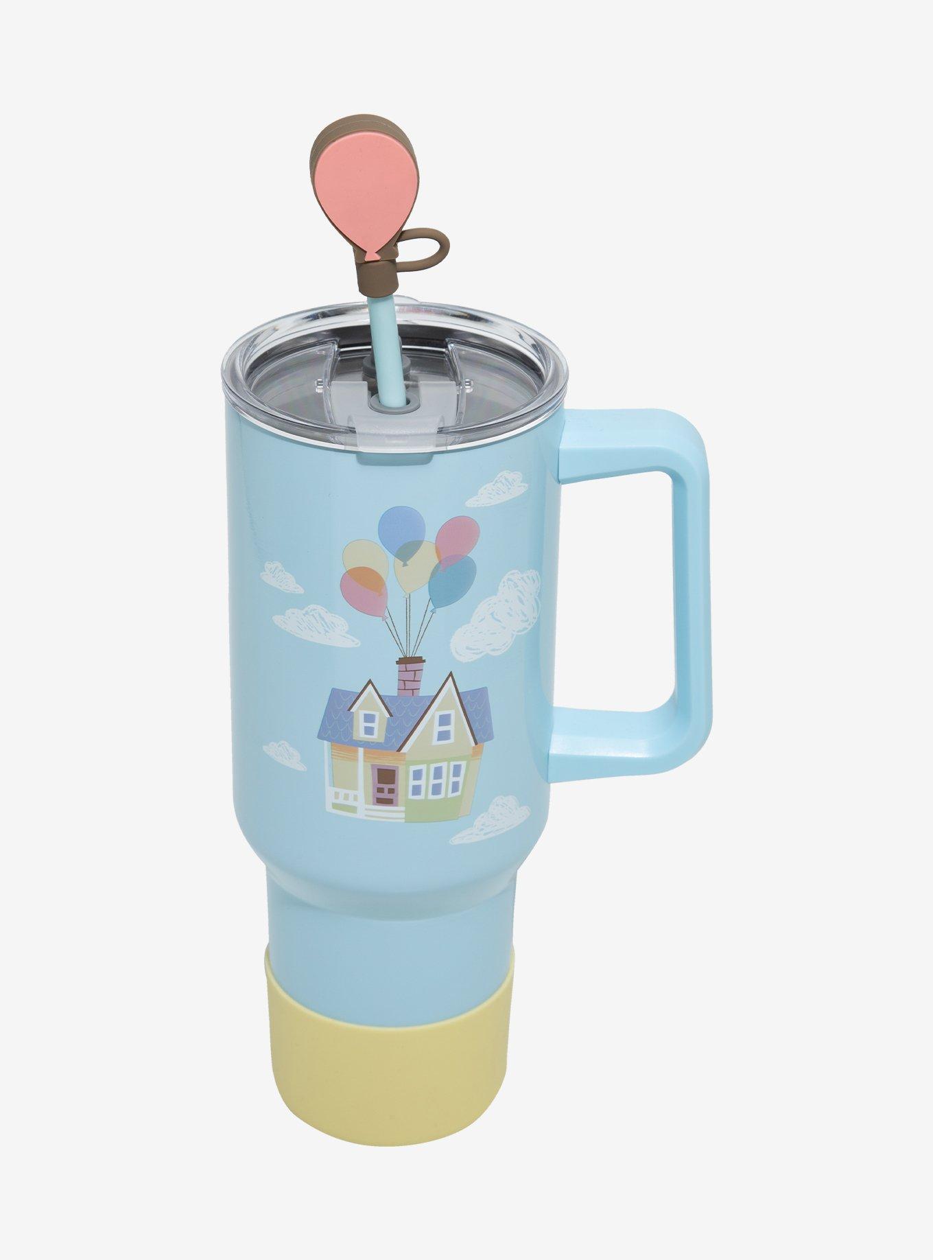 Disney Pixar Up Carl & Ellie House Straw Tumbler with Handle &mdash; BoxLunch Exclusive, , alternate