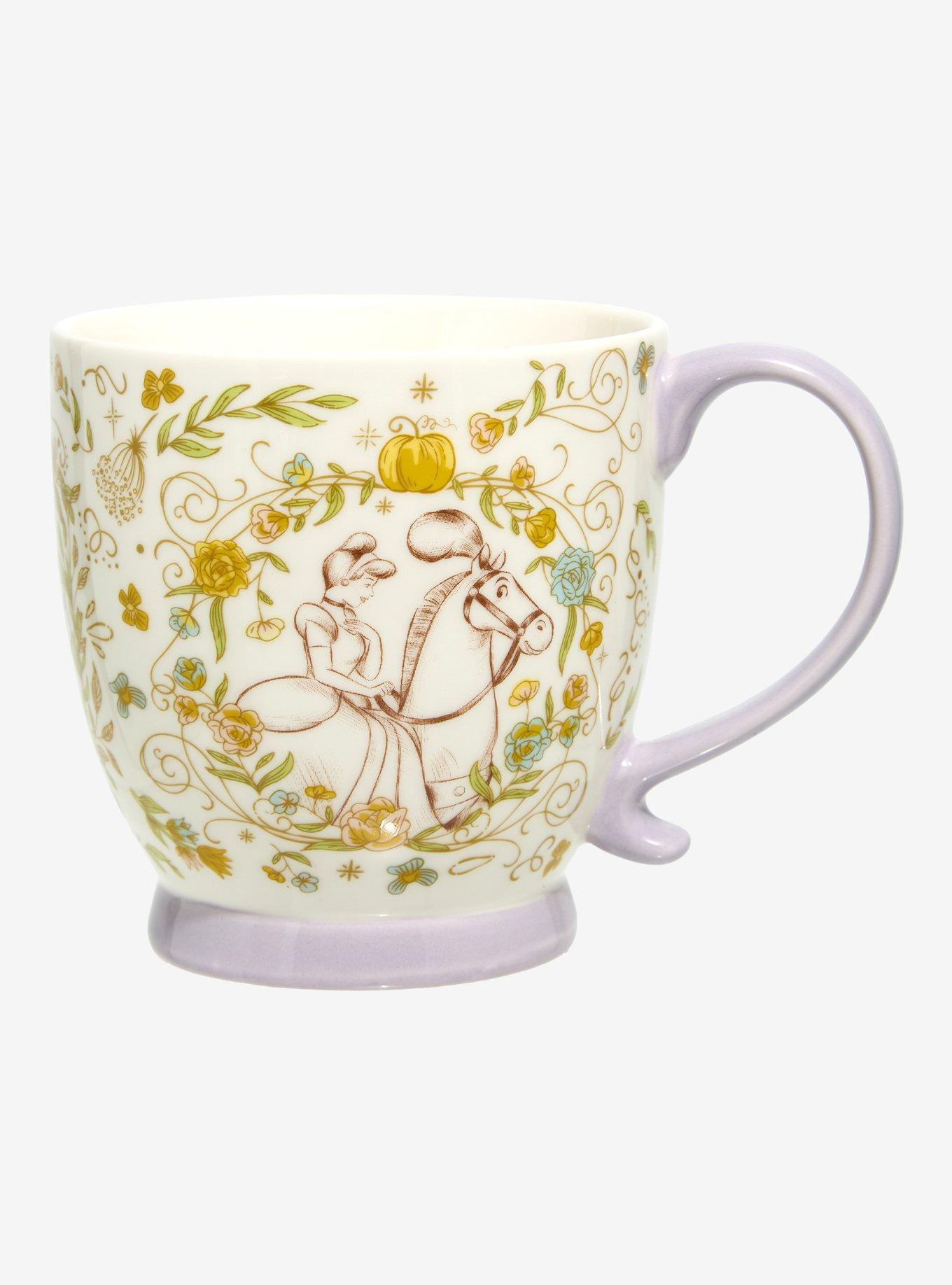 Disney Tangled Rapunzel & Maximus Floral Mug &mdash; BoxLunch Exclusive, , alternate
