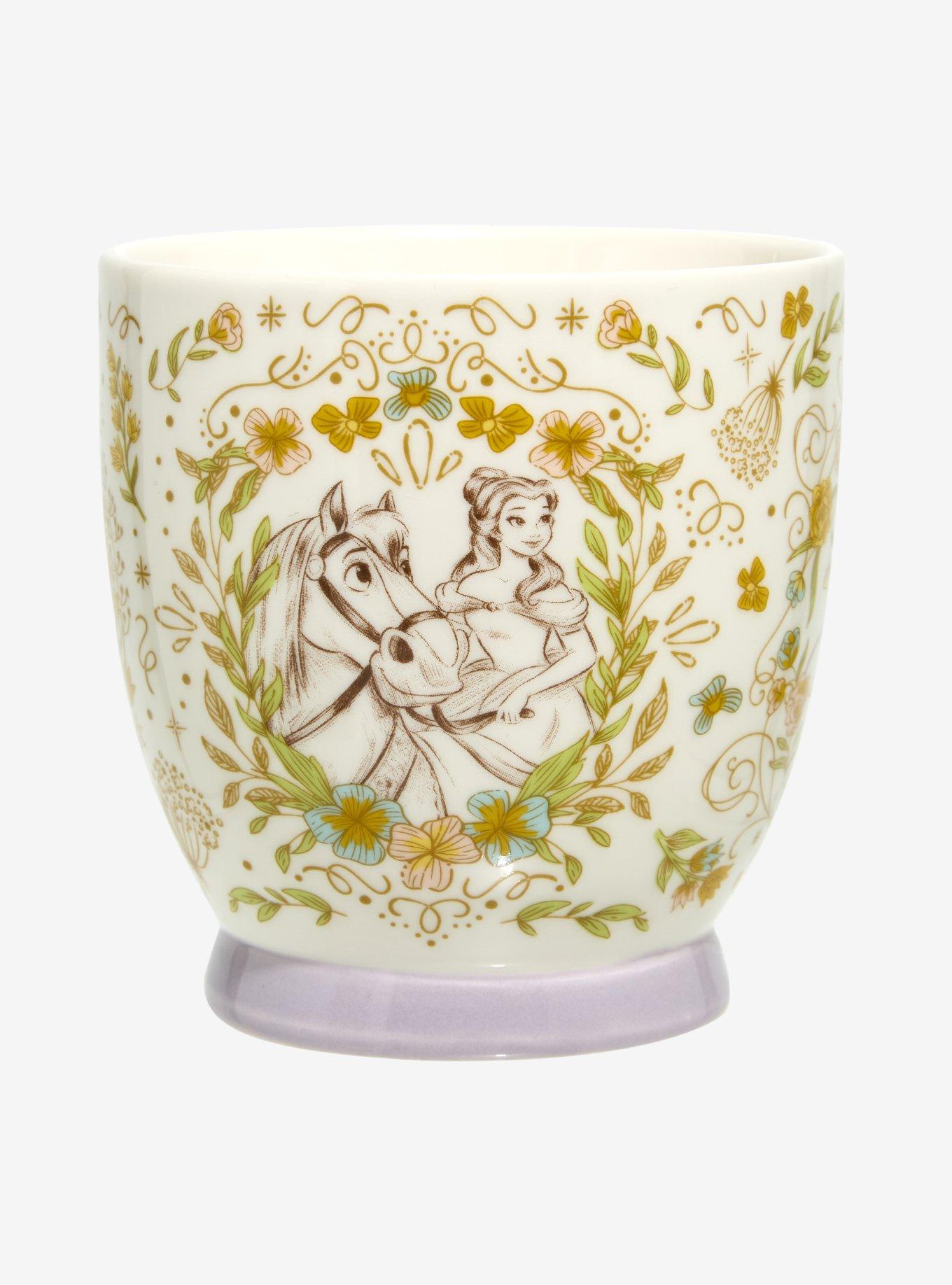 Disney Tangled Rapunzel & Maximus Floral Mug &mdash; BoxLunch Exclusive, , alternate