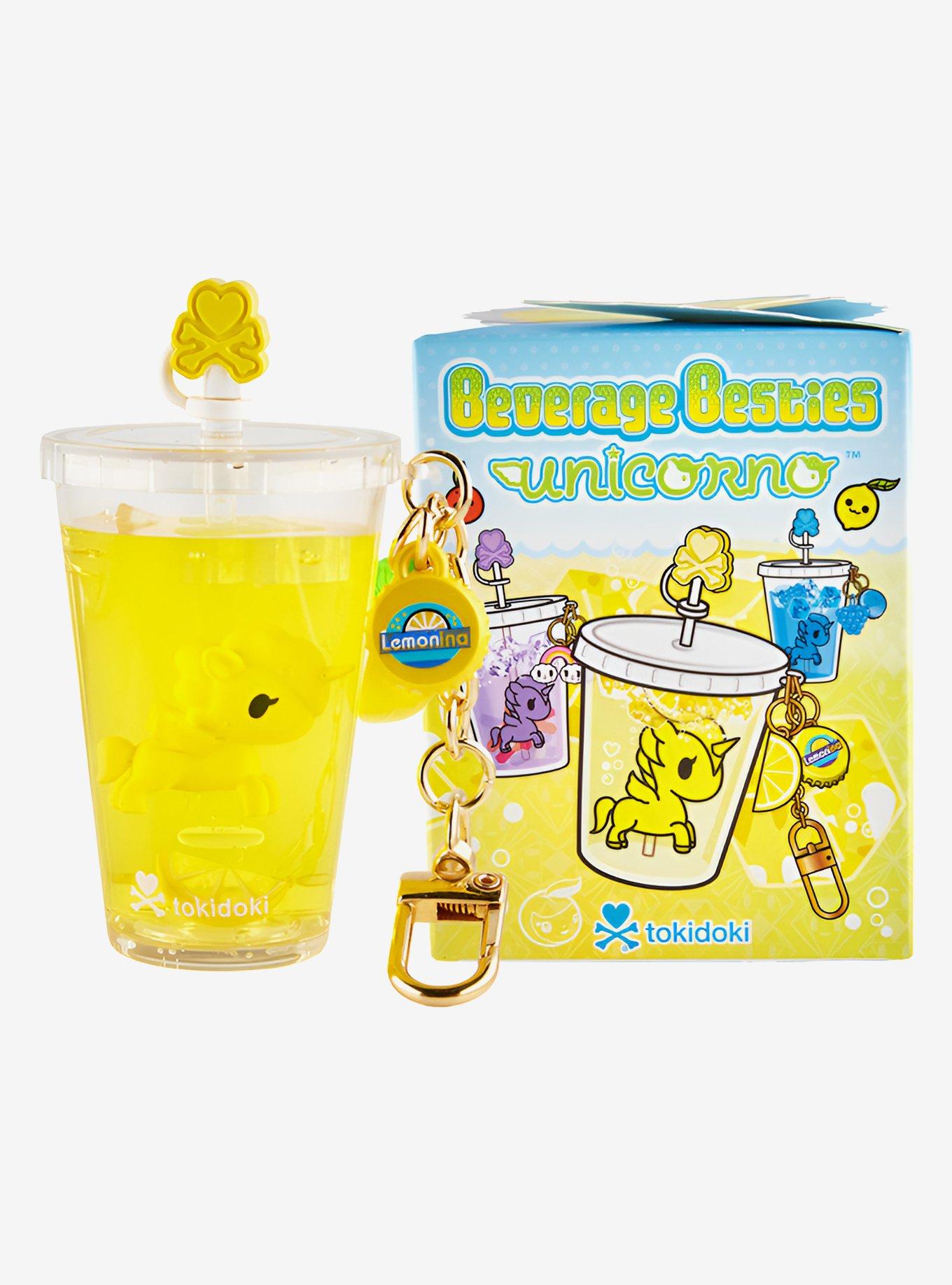 tokidoki Beverage Besties Unicorno Blind Box Keychain, , alternate