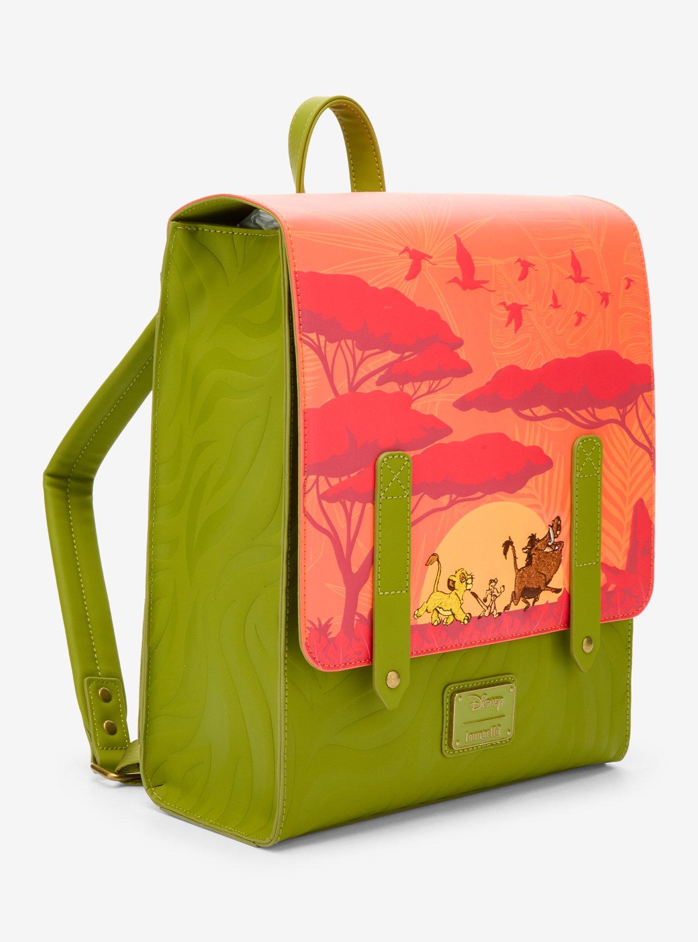 Loungefly Disney The Lion King Simba, Timon, & Pumbaa Mini Backpack- BoxLunch Exclusive, , hi-res