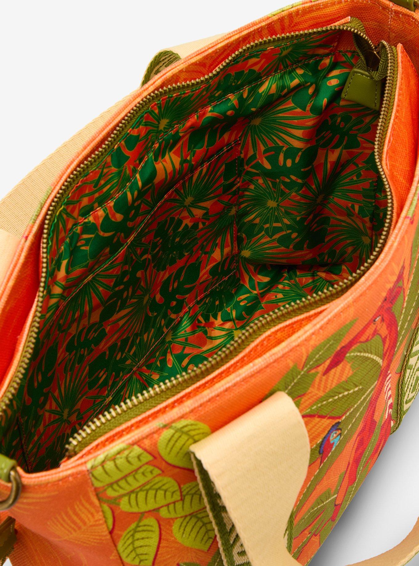 Loungefly Disney The Lion King Animals Printed Crossbody Tote Bag - BoxLunch Exclusive, , alternate