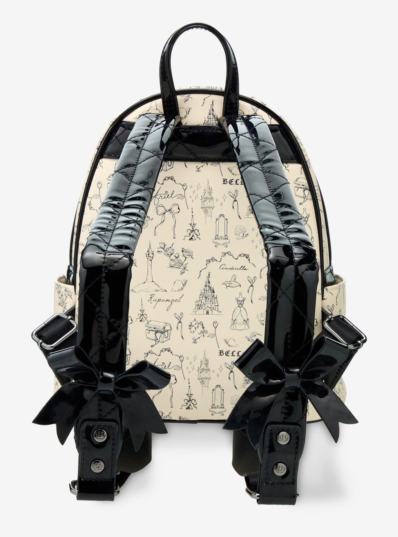 Loungefly Disney Princess Sketch Icons Mini Backpack - BoxLunch Exclusive