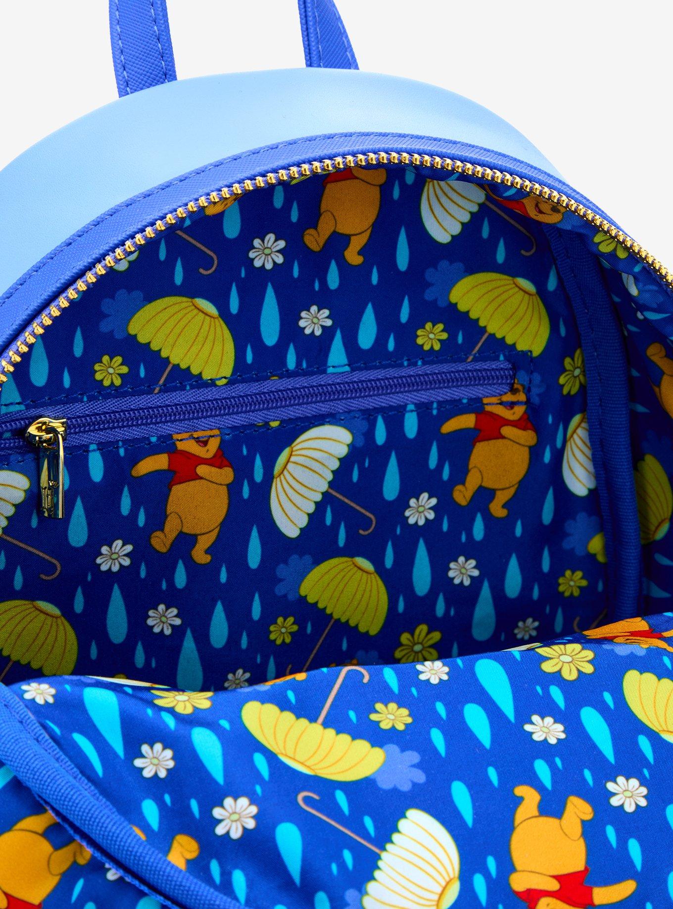 Loungefly Disney Winnie the Pooh Rainy Umbrella Scene Mini Backpack - BoxLunch Exclusive, , alternate
