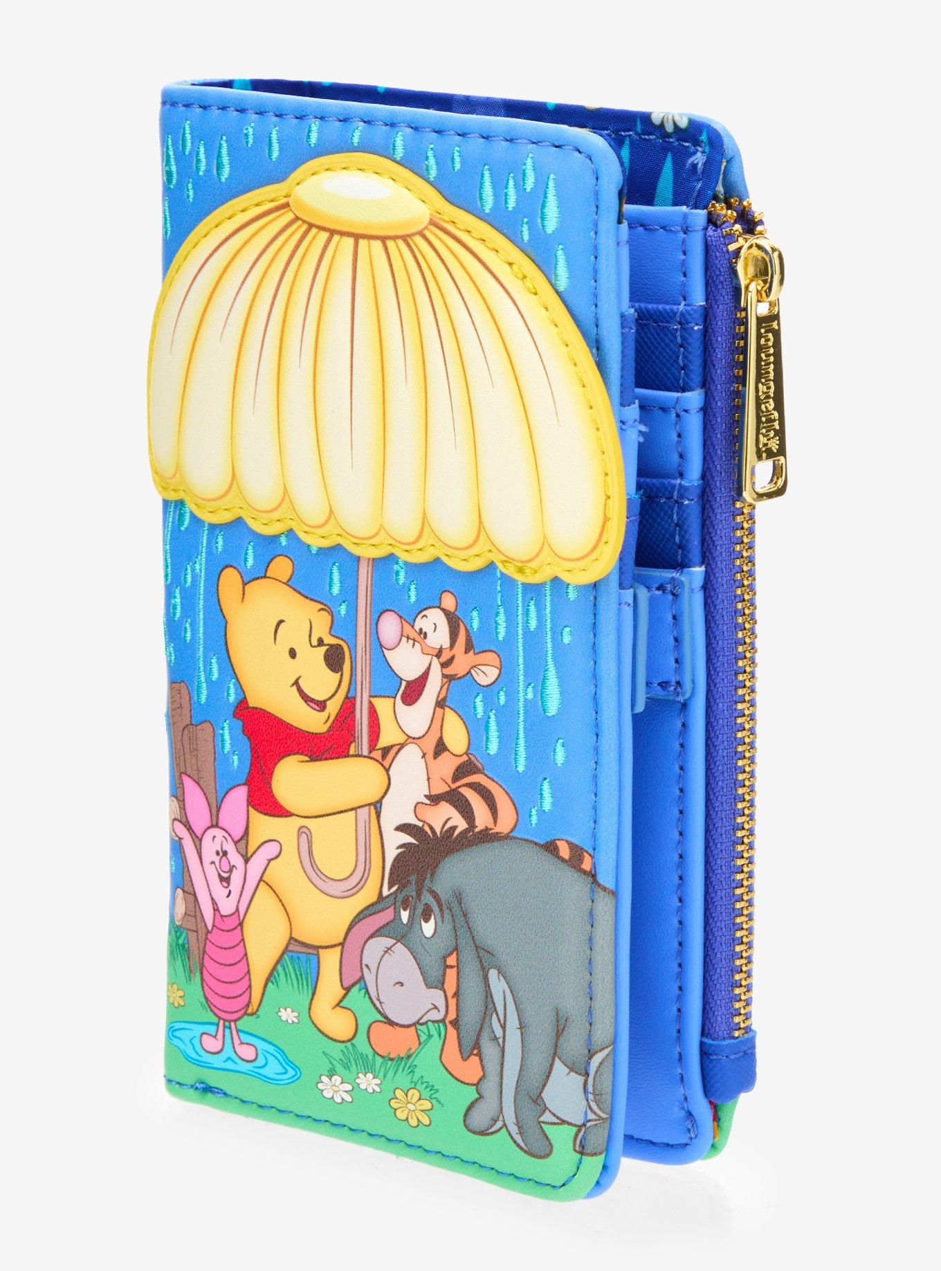 Loungefly Disney Winnie the Pooh Rainy Umbrella Scene Wallet - BoxLunch Exclusive, , hi-res