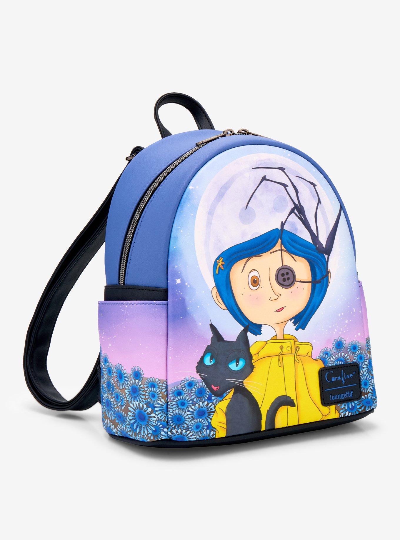 Loungefly Coraline Button Eye Flower Mini Backpack, , hi-res