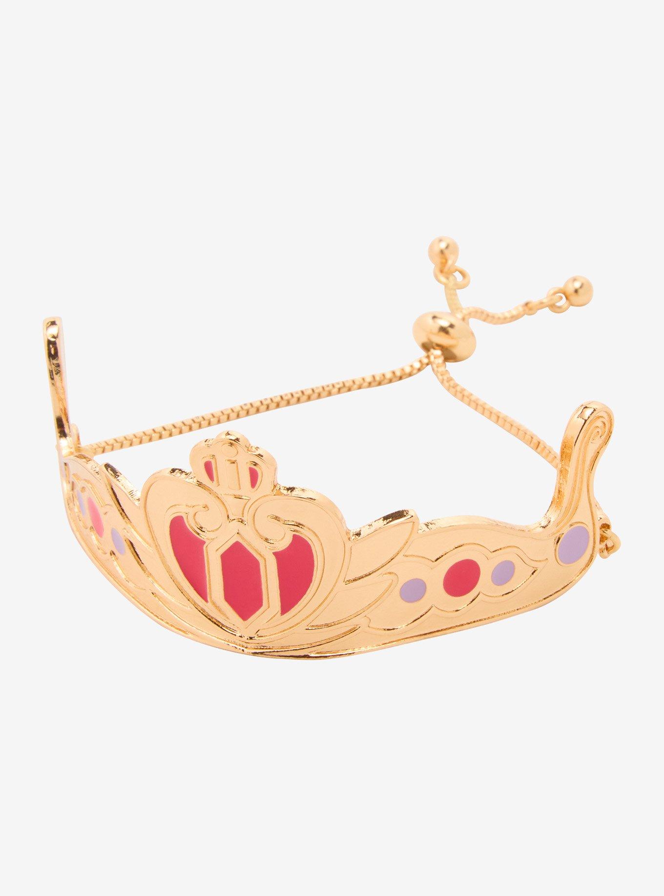 Sailor Moon Crown Bracelet - BoxLunch Exclusive, , alternate