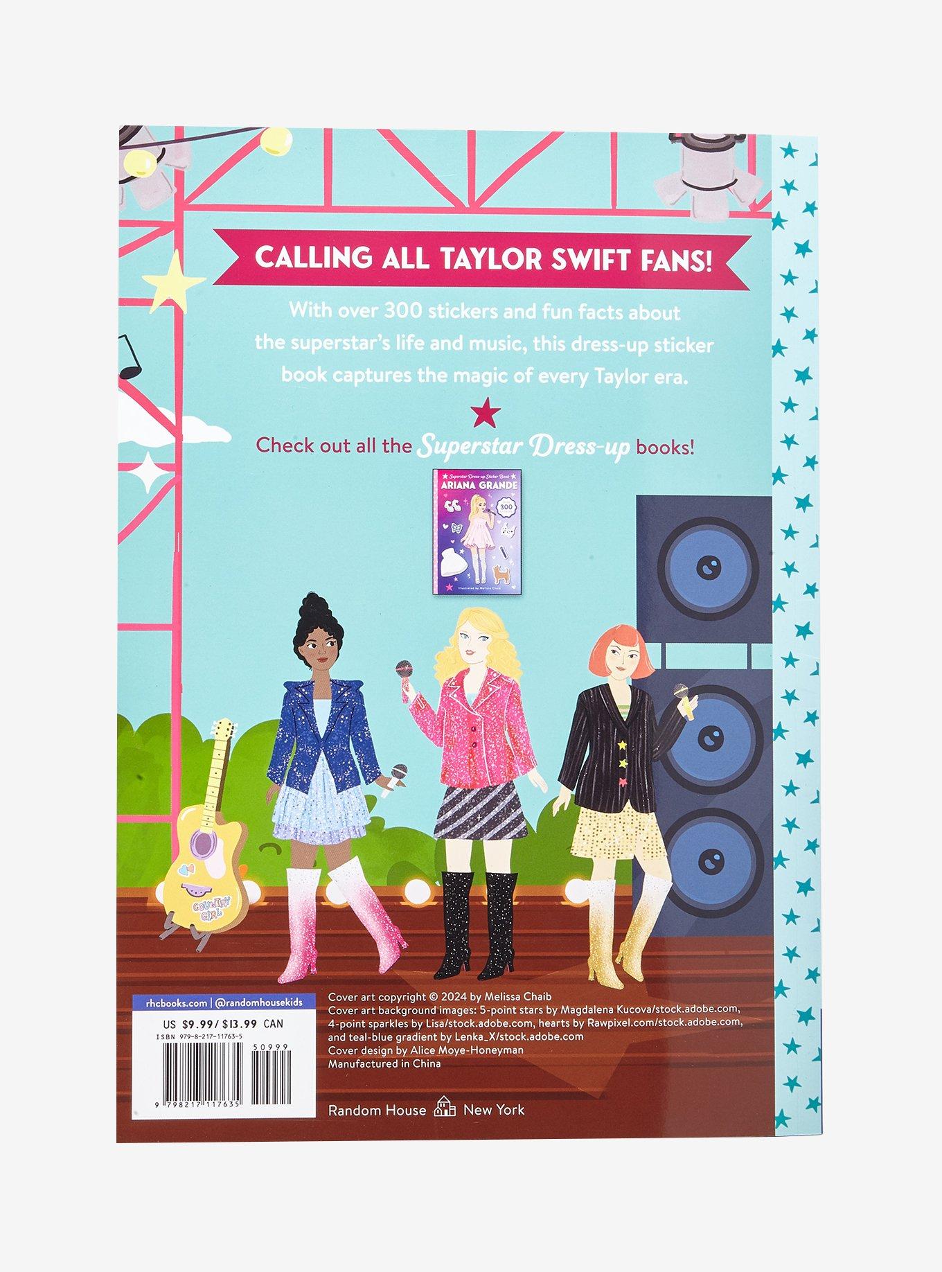 Taylor Swift Superstar Dress-Up Sticker Book, , alternate