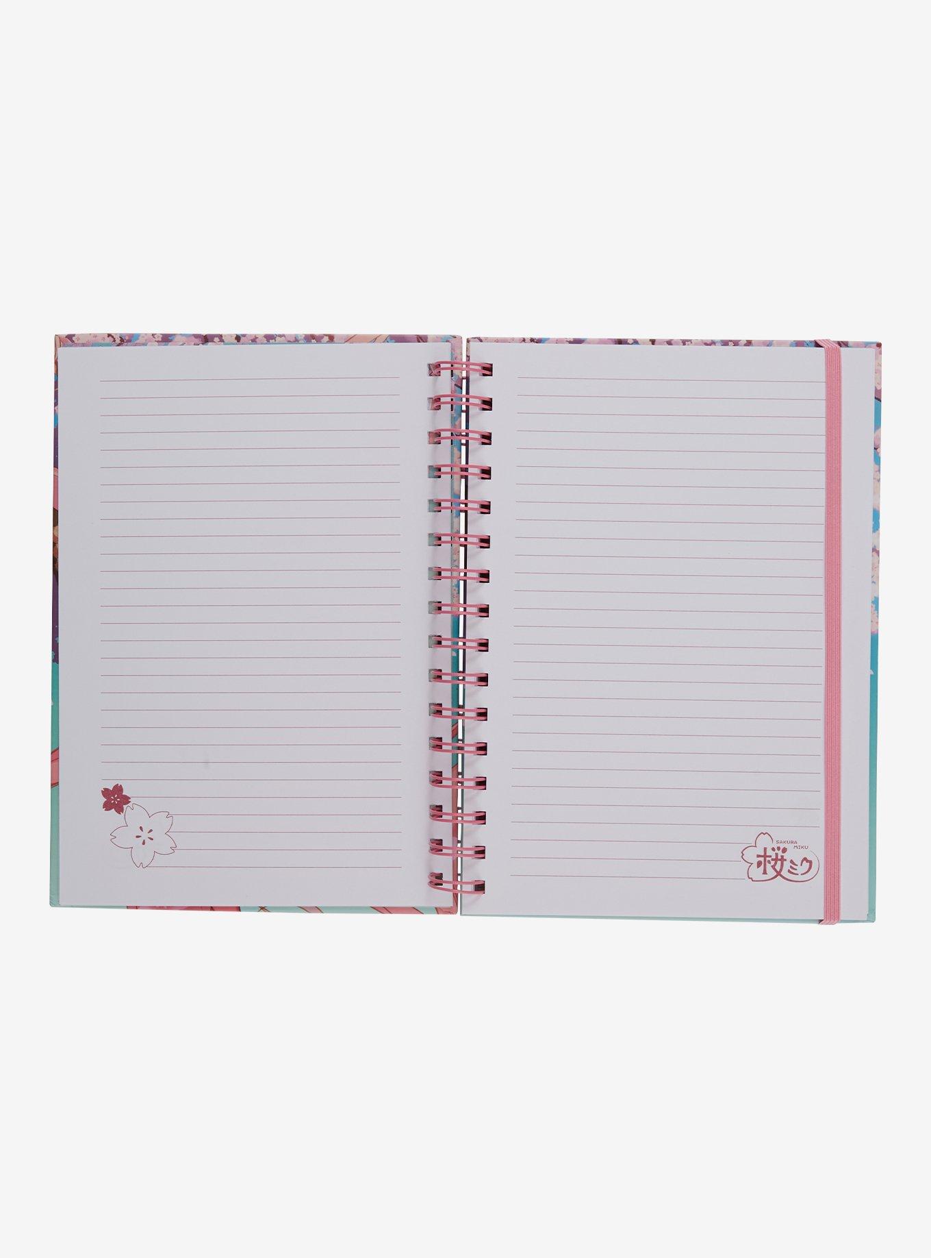 Hatsune Miku Cherry Blossom Notebook, , alternate