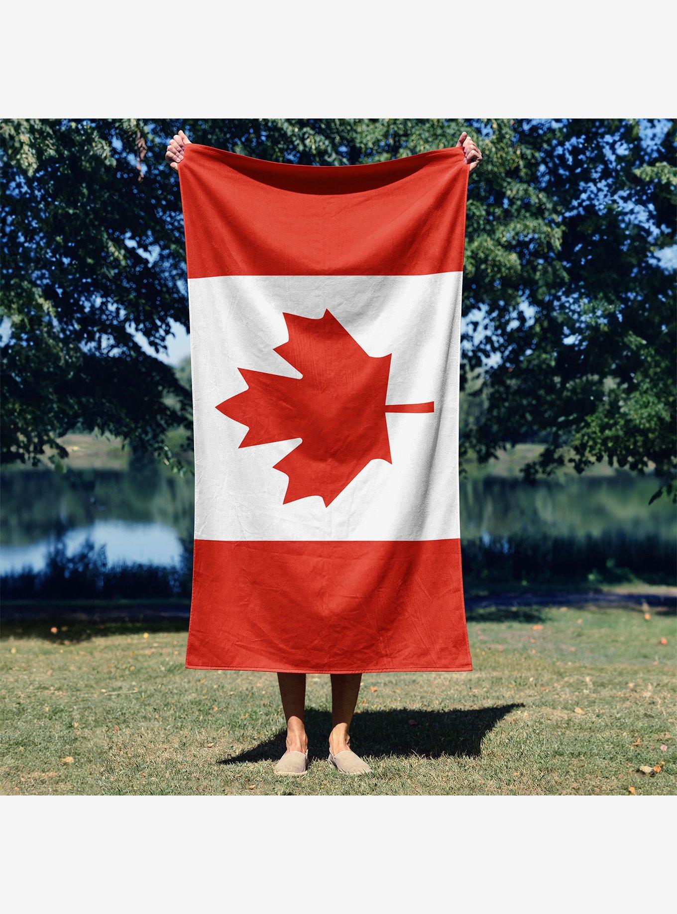 Canada Flag Beach Towel, , alternate