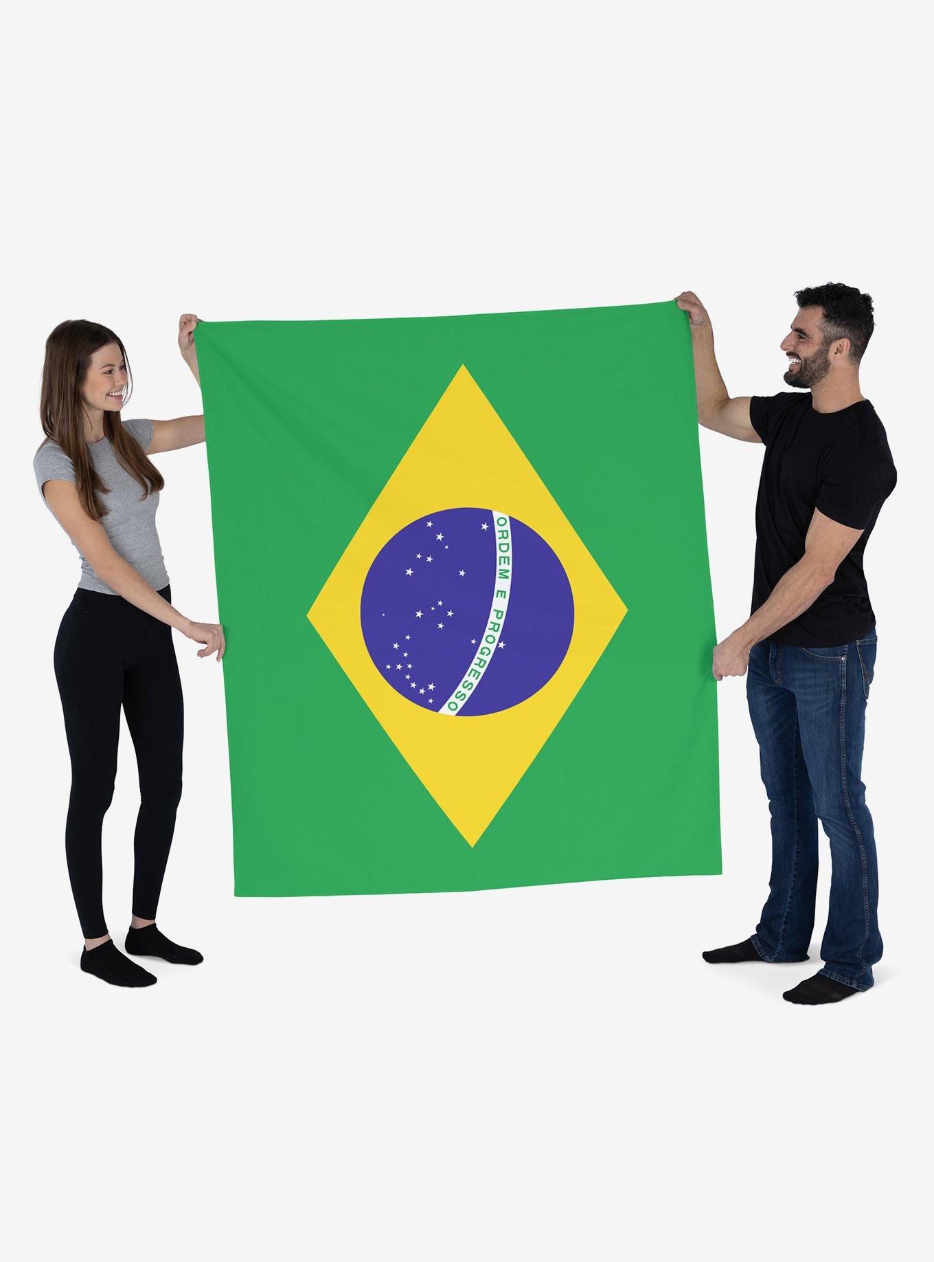 Brazil Flag 50x60" Wall Hanging, , hi-res