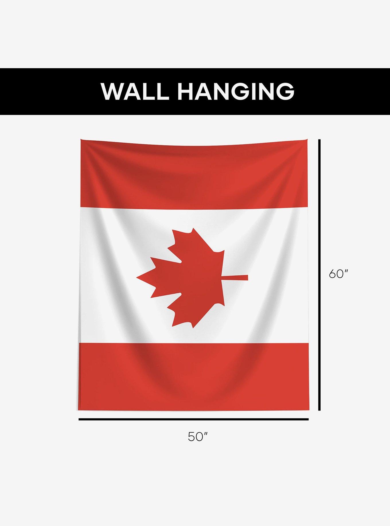 Canada Flag 50x60" Wall Hanging, , alternate