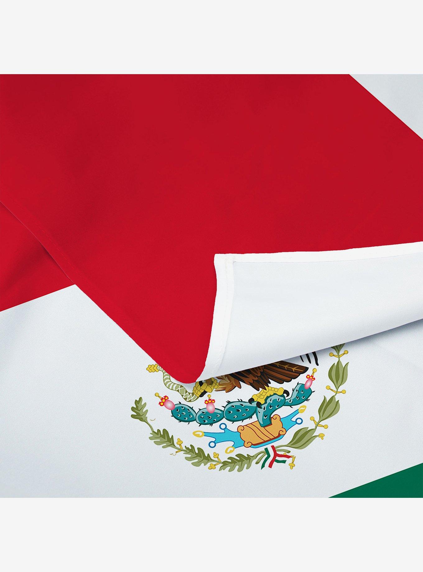 Mexico Flag 50x60" Wall Hanging, , alternate