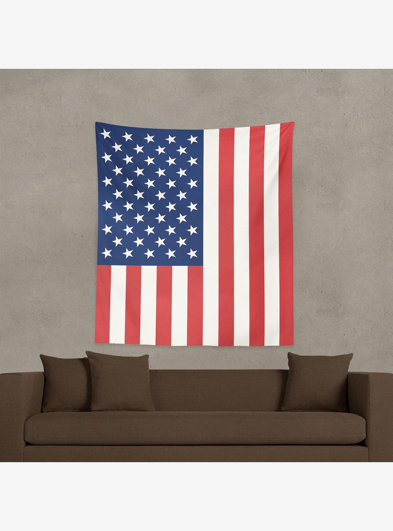USA Flag 50x60" Wall Hanging, , alternate