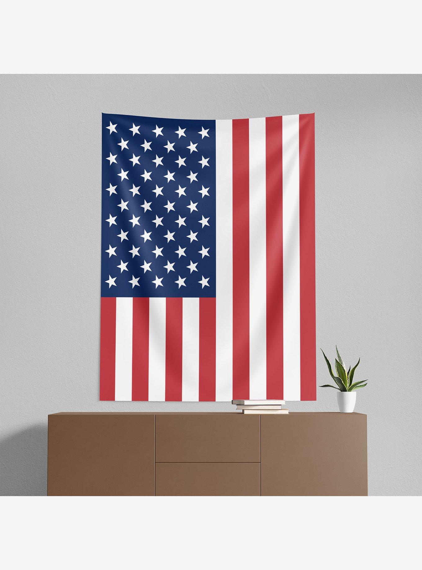 USA Flag 50x60" Wall Hanging, , alternate