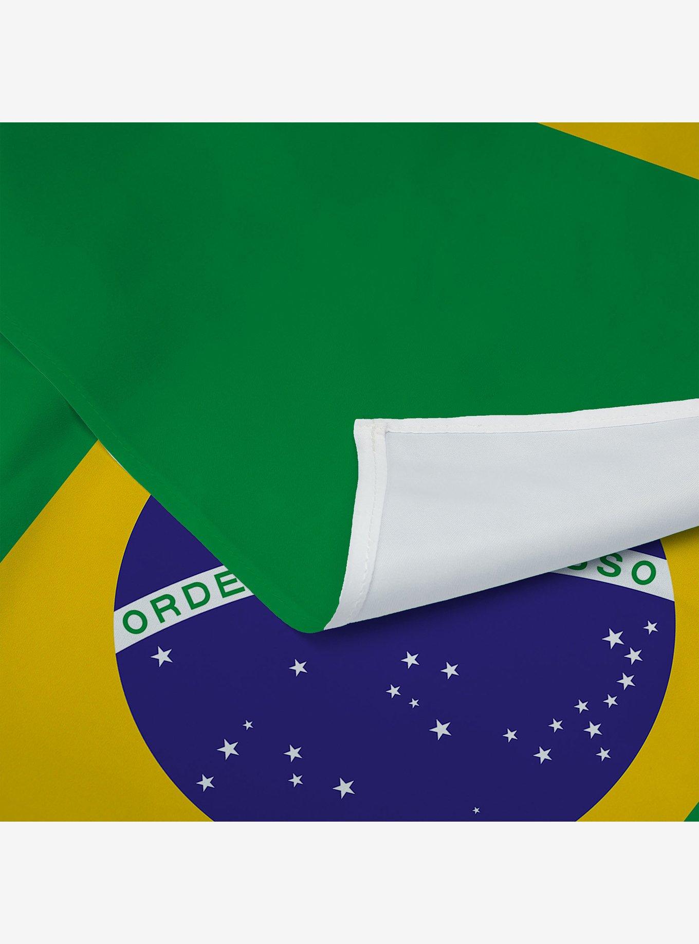 Brazil Flag 34x40" Wall Hanging