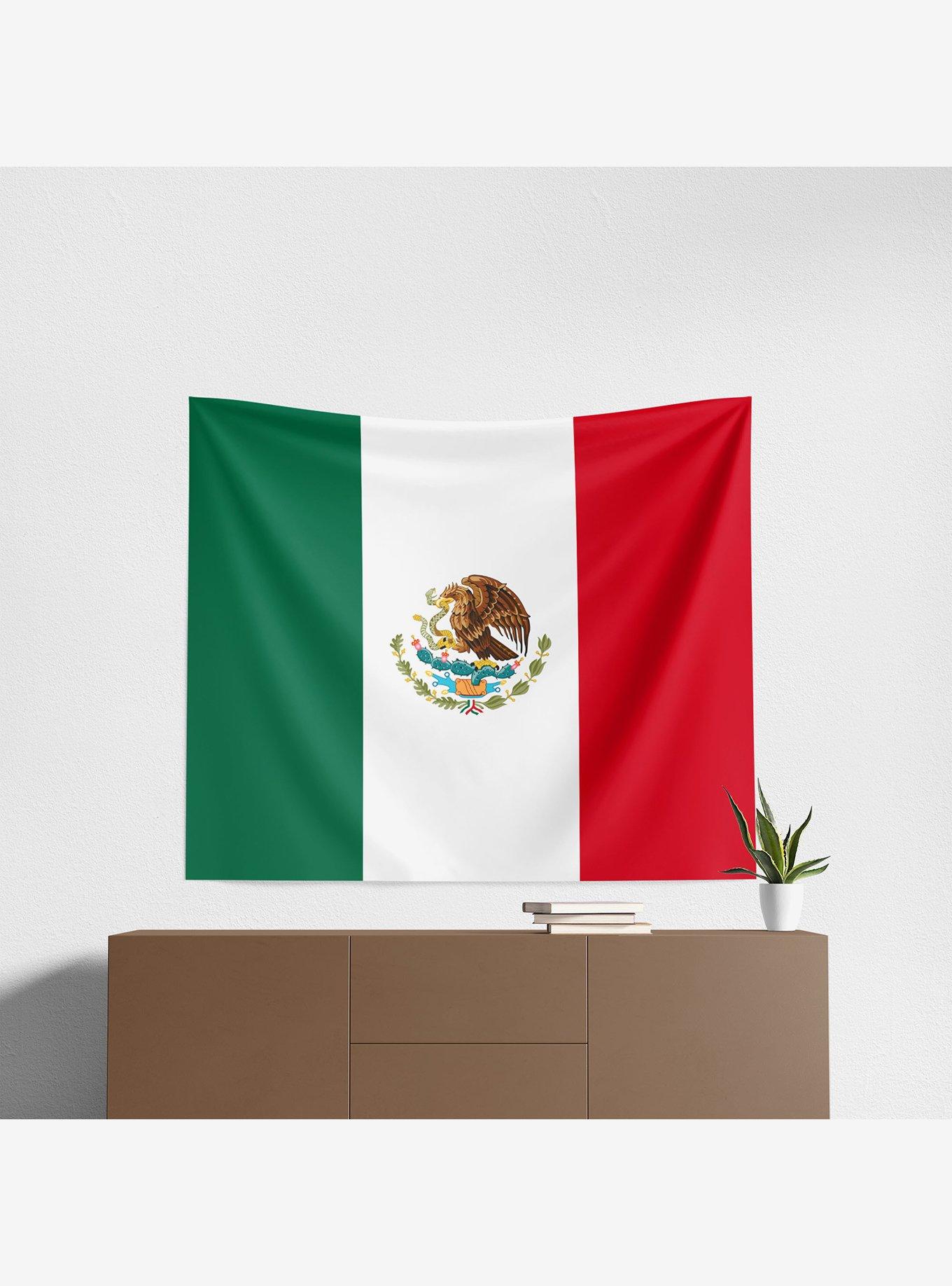 Mexico Flag 34x40" Wall Hanging, , alternate